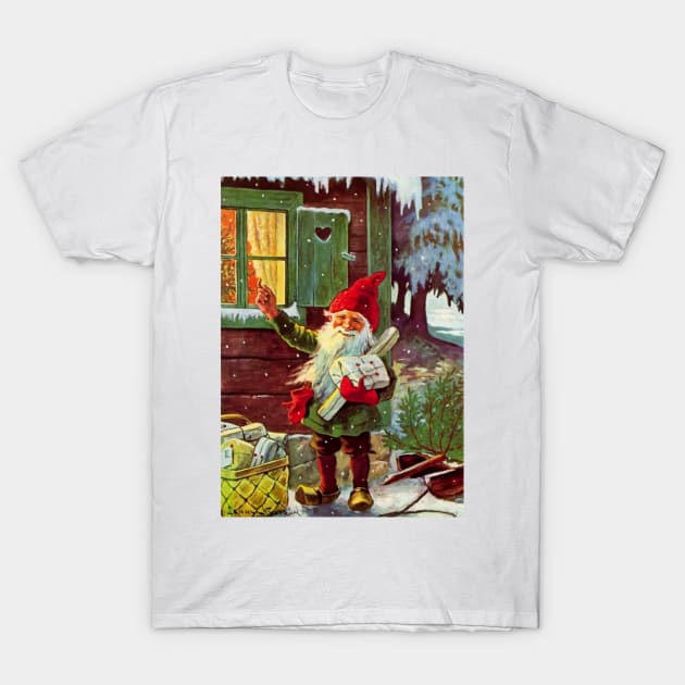 “The Presents Have Arrived” by Jenny Nystrom T-Shirt by PatricianneK